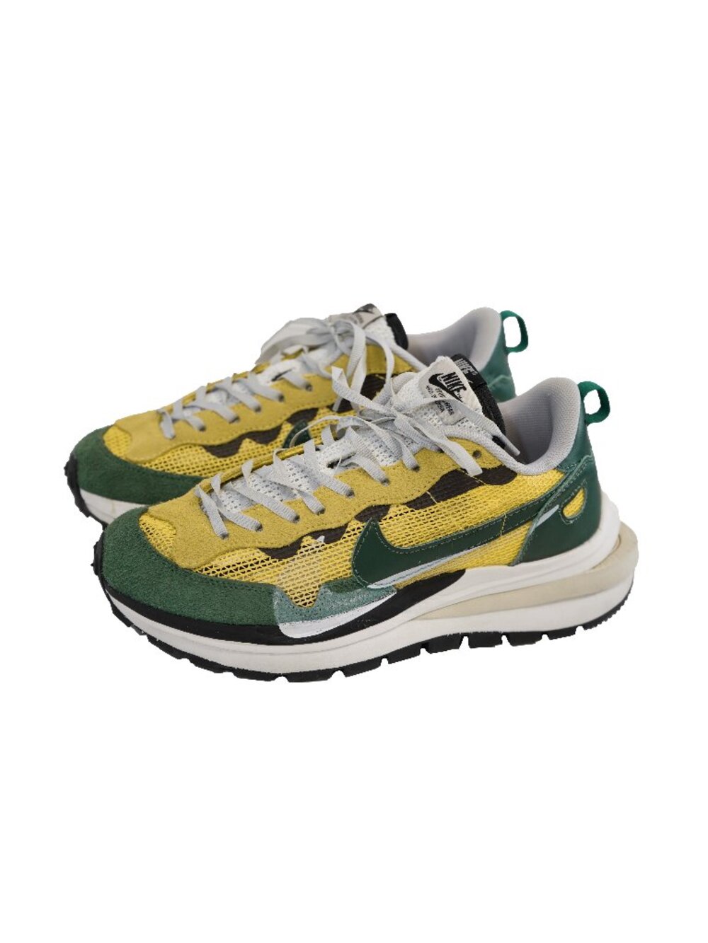 Sacai x Nike Vaporwaffle Tour Yellow Sneakers
